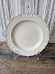 Engelsk 
Creamware 
tallerken 
dekoreret med 
fjerkant i ...