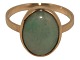14 karat guld
Ring med 
jadeit  fra 
1950-1960 - 
Str. ...