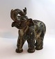Royal Copenhagen. Elefant. Knud Kyhn. No. 21517.  Længde 18 cm. Højde 19 cm. (1 
sortering)