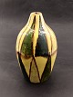 Keramik vase 25 
cm flot 
dekoreret
