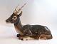 Bing & Grøndahl. Porcelænsfigur. Antilope. Model 1693. Længde 25 cm. Højde 18 
cm. (1 sortering)