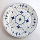 Royal 
Copenhagen. 
Musselmalet, 
riflet. 
Tallerken. 
Model ...