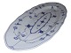 Musselmalet 
Riflet
Stort fiskefad 
61 cm. fra 
1898-1923