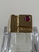 Antik Huset 
presents: 
14 Carat 
Signet ring 
with red Ruby.
Size 55