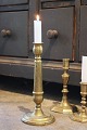 Gammel 
lysestage i 
messing fra 
sidst i 1800 
tallet med ...