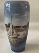 Vase with Sailing Ship.
Royal Copenhagen RC no. 4468