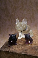 item no: Glas hunde
