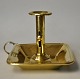 Pegasus – Kunst 
- Antik - 
Design 
presents: 
Chamber 
candlestick in 
brass, 19th 
century