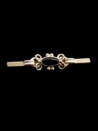 830 silver rod brooch