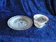 Rørstrand svensk fajance porcelæn Ostindia, sæt krus med hank og frokost tallerken 21cm