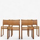 Roxy Klassik 
presents: 
Børge 
Mogensen / 
Fredericia 
Furniture.
BM 61 - Set of 
4 dining chairs 
in oak and ...