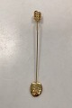 Danam Antik 
presents: 
Georg 
Jensen Golden 
Christmas 
Candleholder - 
Walnut 2004