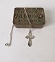 Karstens Antik 
presents: 
Beautiful 
old silver 
cross on a 
silver chain