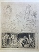 Radering af 
Lorenz Frølich 
1874-83 - 
Nordens Guder - 
...