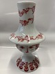 Lysestager, Rosalinde, Bjørn Wiinblad Rød, 15 cm.