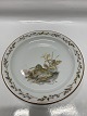 Jagtstellet Mads stage, Desserttallerken / Kagetallerken 16,8 cm.