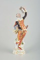 L'Art presents: 
Meissen 
Porcelain 
Figure 
“Harlequin”.
