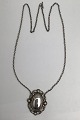 Danam Antik 
presents: 
Georg 
Jensen Sterling 
Silver Pendant 
Necklace No. 
158