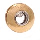 Ole Lynggaard: Luna Necklace clasp, 14ct gold, with diamond and sapphire. D: 
24mm
