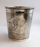 Lundin Antique 
presents: 
Large 
silver goblet. 
Silver master 
unknown. 
Engraving from 
1756. Height 11 
cm. ...