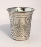 Lundin Antique 
presents: 
Russia. 
Silver goblet 
(84). Height 
7.5 cm. 
Diameter 7 cm. 
Produced 1888