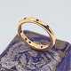 C. Antonsen; Ring in 14k gold set with sapphires