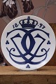 Mindeplatte fra 
Royal 
Copenhagen.
Prinsesse 
Ingeborgs ...