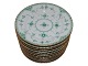 Antik K 
presents: 
Green Blue 
Fluted Half 
Lace with gold 
trim
Side plate 
15.2 cm. from 
1898-1923