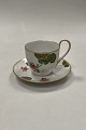 Danam Antik 
presents: 
Royal 
Copenhagen Art 
Nouveau Pattern 
No. 225 
Geranium Large 
Coffee Cup with 
high handle ...