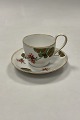 Danam Antik 
presents: 
Royal 
Copenhagen Art 
Nouveau Pattern 
No. 225 
Geranium Coffee 
Cup with high 
handle No. 9113