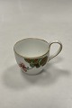 Danam Antik 
presents: 
Royal 
Copenhagen Art 
Nouveau Pattern 
No. 225 
Geranium Coffee 
Cup with high 
handle without 
...