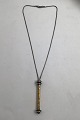 Danam Antik 
presents: 
(Jan 
Lohmann) 
Sterling Silver 
Modern Necklace 
and Pendant 
(Partly 
Goldplated)