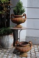 K&Co. presents: 
Large, 
French 19th 
century iron 
jars with 
handles 
and a really 
nice old 
patina...