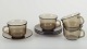L'Art presents: 
Vereco, 
France
4 cups with 
saucers, 1970s.