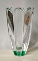Orrefors 
crystal vase, 
20th century. 
Sweden.