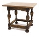 Aabenraa 
Antikvitetshandel 
presents: 
Danish 
black painted 
stone top 
Baroque table. 
Denmark circa 
1750. H: 86cm. 
...