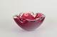 Murano 
kunstglas skål, 
1960/70’erne.

