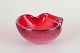 Murano 
kunstglas skål, 
1960/70’erne.