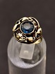 14 karat vintage guld ring med turmalin