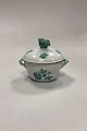 Danam Antik 
presents: 
Herend 
Chinese Bouquet 
Green Lidded 
Bowl No. 
6018/VAV