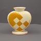 Antik 
Damgaard-
Lauritsen 
presents: 
Aluminia; 
Yellow 
christmas heart 
in faience