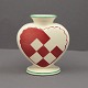 Antik 
Damgaard-
Lauritsen 
presents: 
Aluminia; 
Red christmas 
heart in 
faience