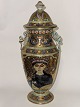 Reutemann Antik 
presents: 
Deruta jar 
with lid with 
motif of 
Empress 
Theodora