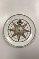 Danam Antik 
presents: 
Royal 
Copenhagen 
Compass Plate 
from 1971