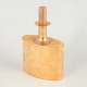 L'Art presents: Skultuna23 Carat Gold-Plated Brass hip flask, 1970s.