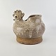 Kinnerup Antik & Porcelæn præsenterer: Høne krukke14 cm