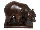Antik K 
presents: 
Bronze 
bear figurine 
on base