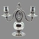 Antik 
Damgaard-
Lauritsen 
presents: 
Georg 
Jensen; 
Candelabra in 
sterling 
silver, no. 324
