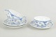 Royal CopenhagenBlue Fluted Half Lace teacups with ...