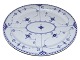 Antik K presents: Blue Fluted Half LaceExtra flat platter 36.9 cm. #641